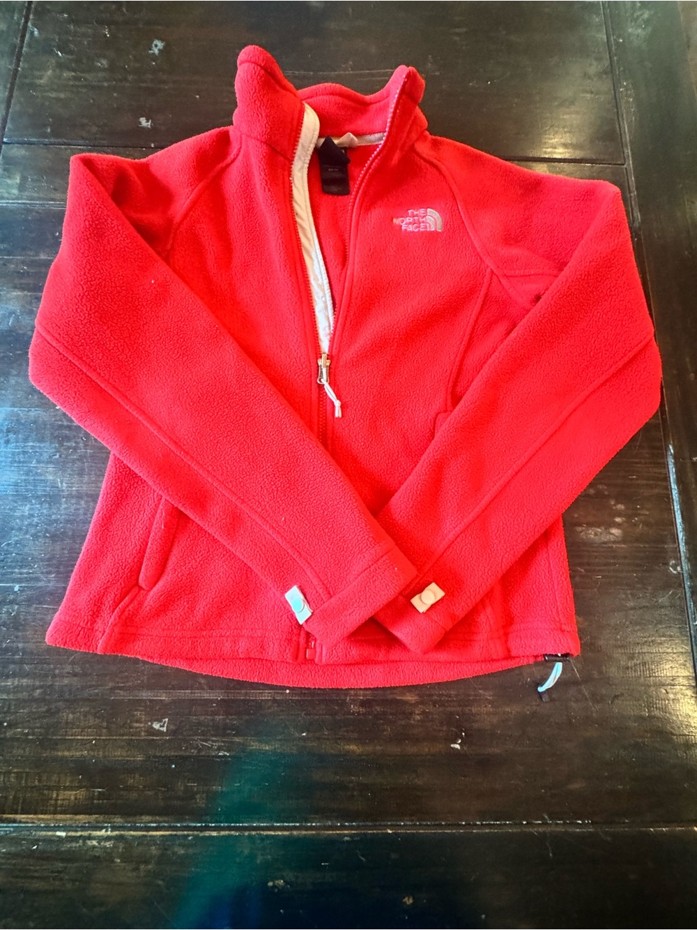 The North Face Red Half-Zip Fleece Jacket